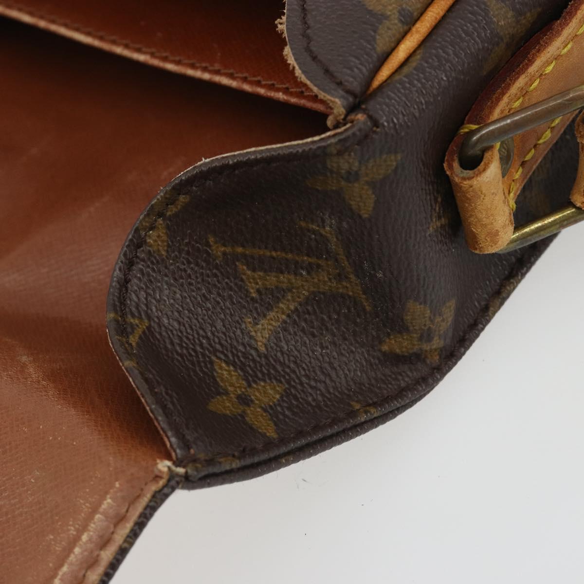 LOUIS VUITTON Monogram Cartouchiere MM Shoulder Bag M51253 LV Auth ep15462
