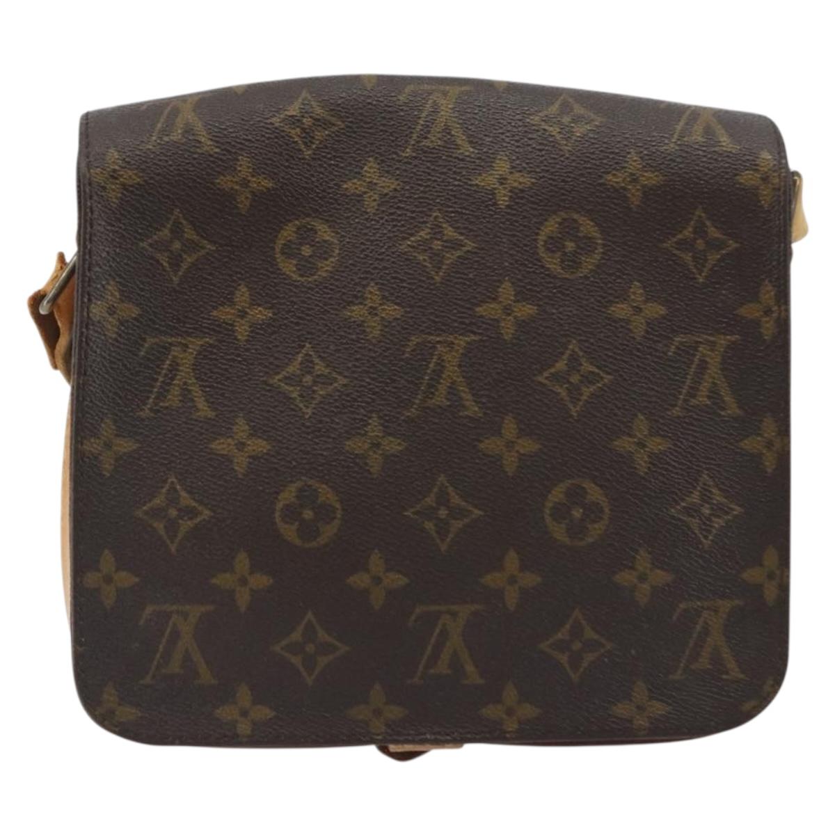 LOUIS VUITTON Monogram Cartouchiere MM Shoulder Bag M51253 LV Auth ep15462