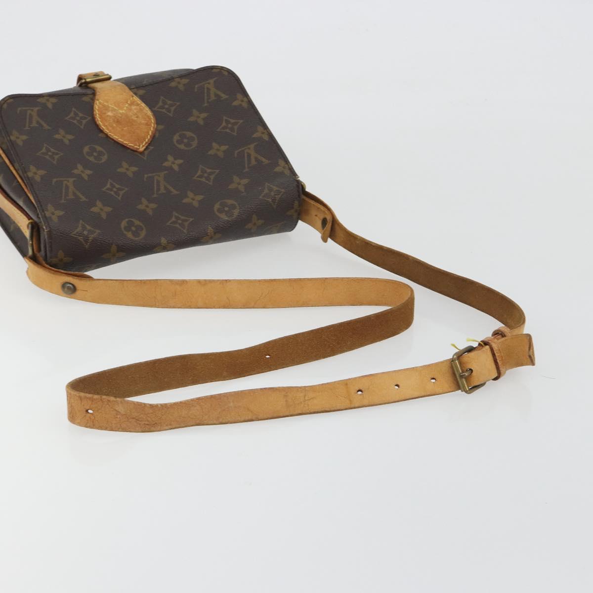 LOUIS VUITTON Monogram Cartouchiere MM Shoulder Bag M51253 LV Auth ep15462