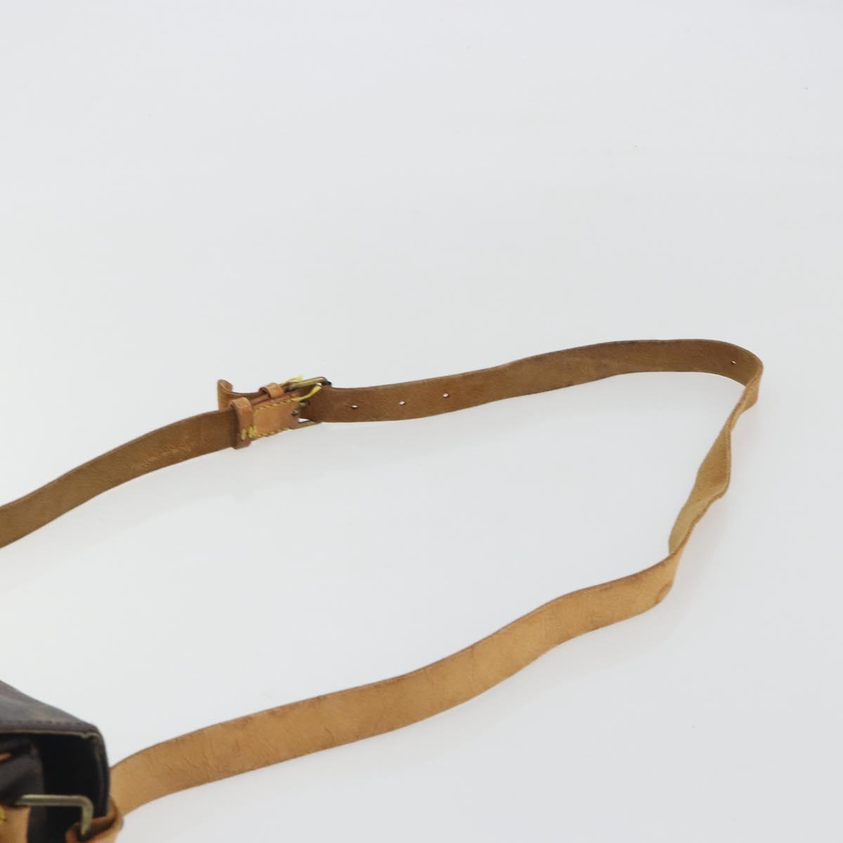 LOUIS VUITTON Monogram Cartouchiere MM Shoulder Bag M51253 LV Auth ep15462