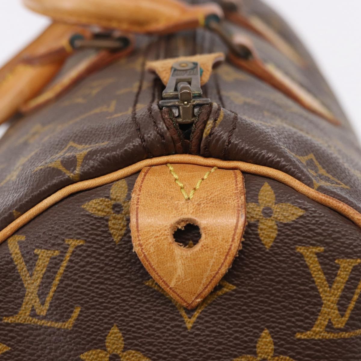 LOUIS VUITTON Monogram Speedy 40 Hand Bag M41522 LV Auth ep15465