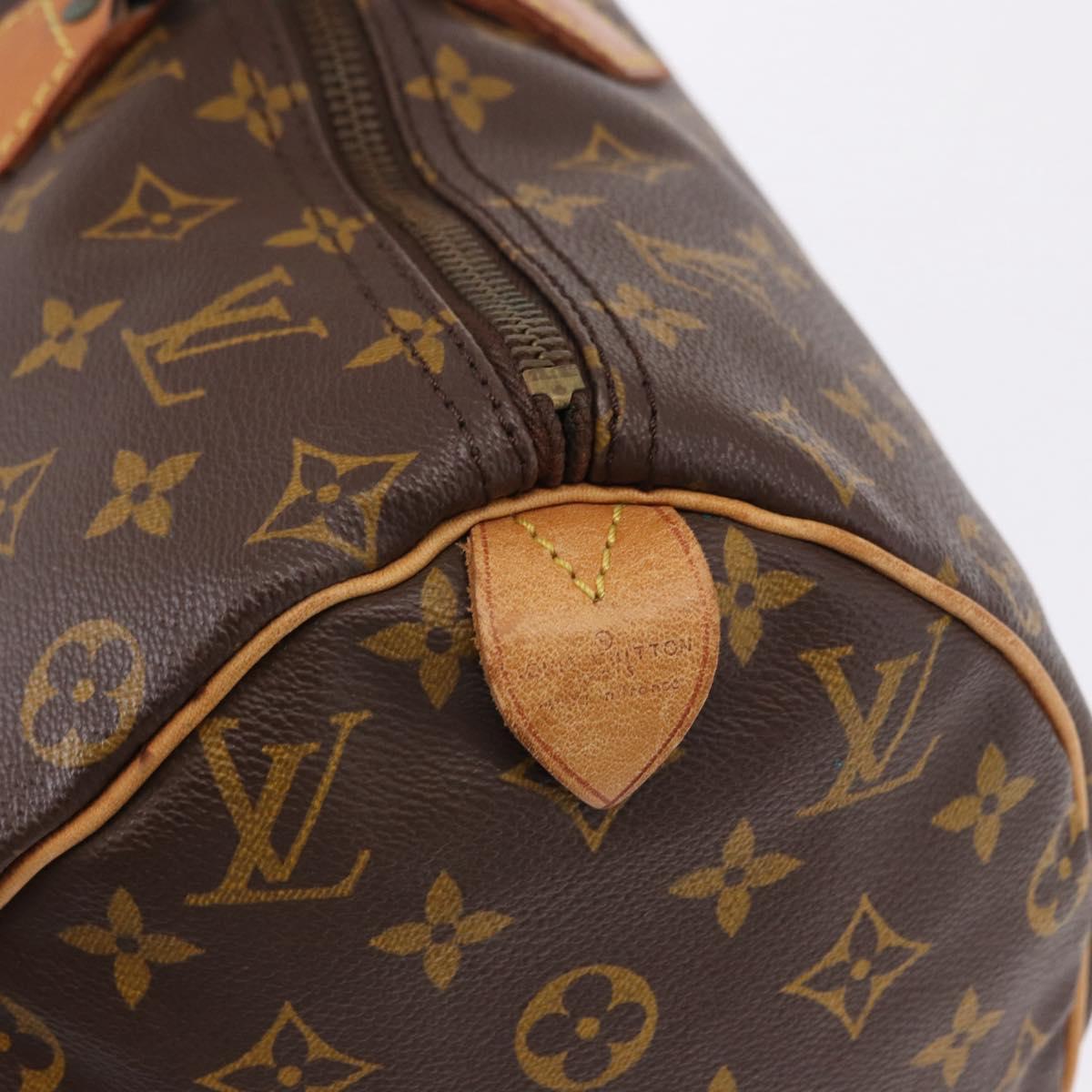 LOUIS VUITTON Monogram Speedy 40 Hand Bag M41522 LV Auth ep15465