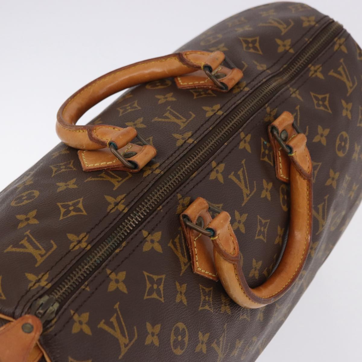 LOUIS VUITTON Monogram Speedy 40 Hand Bag M41522 LV Auth ep15465