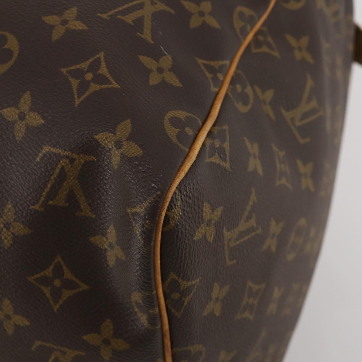 LOUIS VUITTON Monogram Keepall 55 Boston Bag M41424 LV Auth ep15473