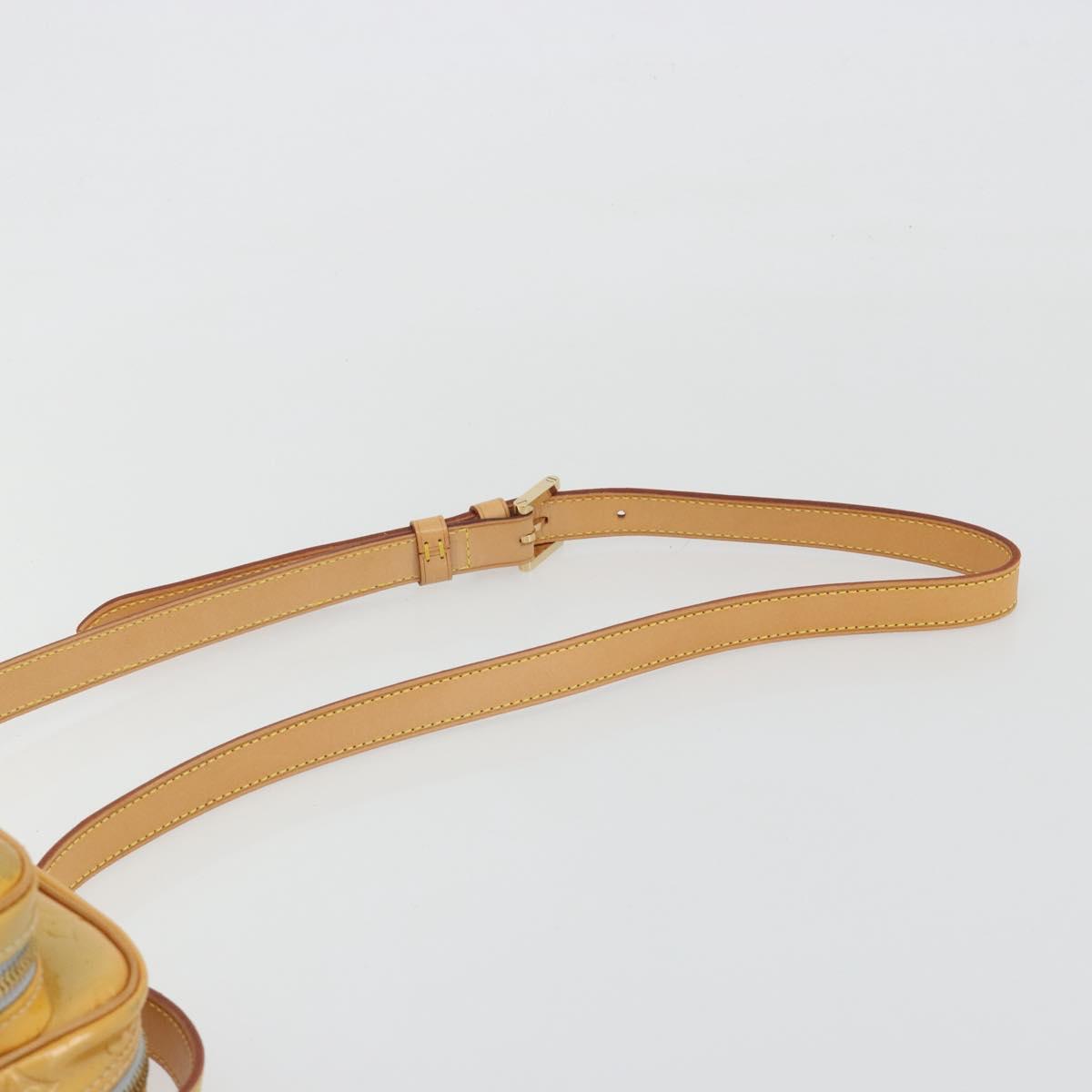 LOUIS VUITTON Monogram Vernis Wooster Shoulder Bag Gris M91036 LV Auth ep15487