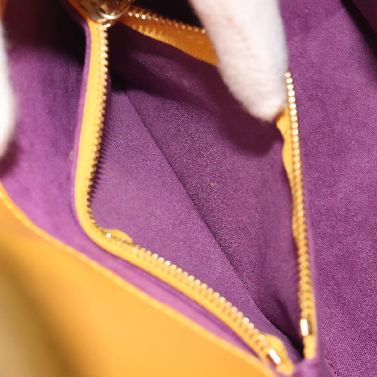 LOUIS VUITTON Epi Bushi Shoulder Bag Yellow M52209 LV Auth ep15488V
