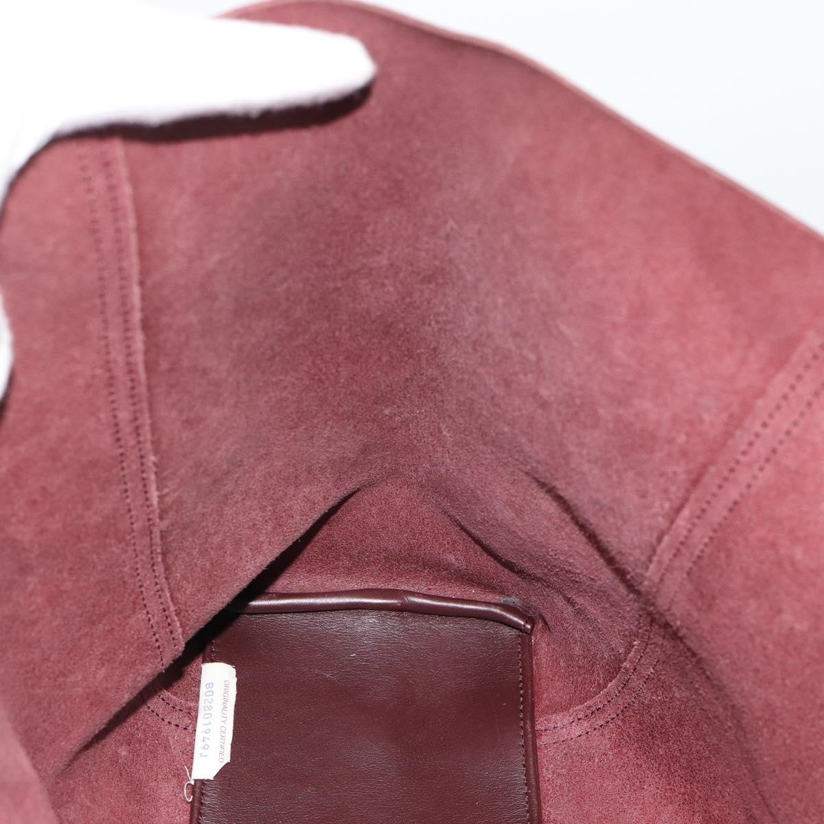 BOTTEGA VENETA INTRECCIATO Tote Bag Leather Brown Auth ep15491A