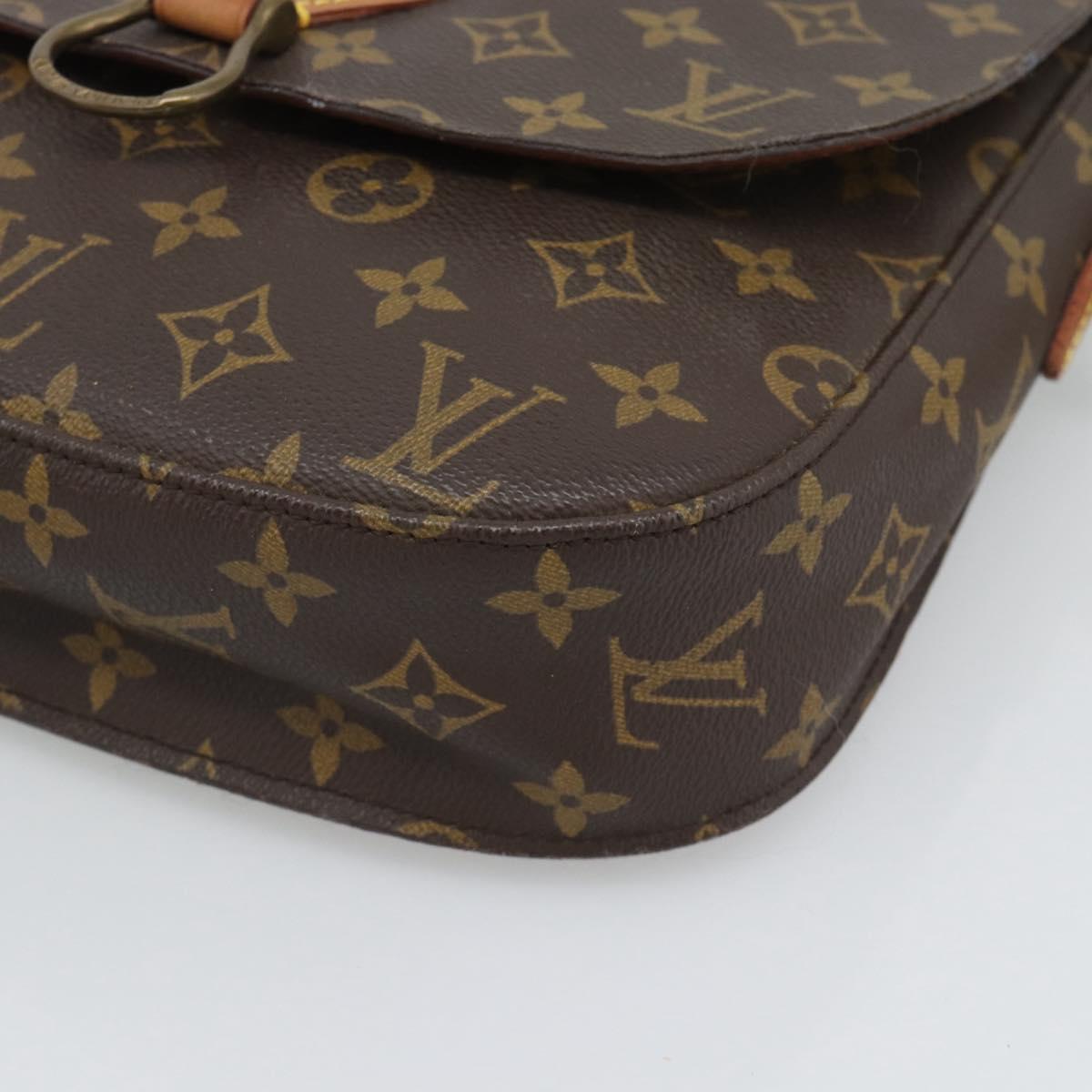 LOUIS VUITTON Monogram Saint Cloud GM Shoulder Bag M51242 LV Auth ep15495