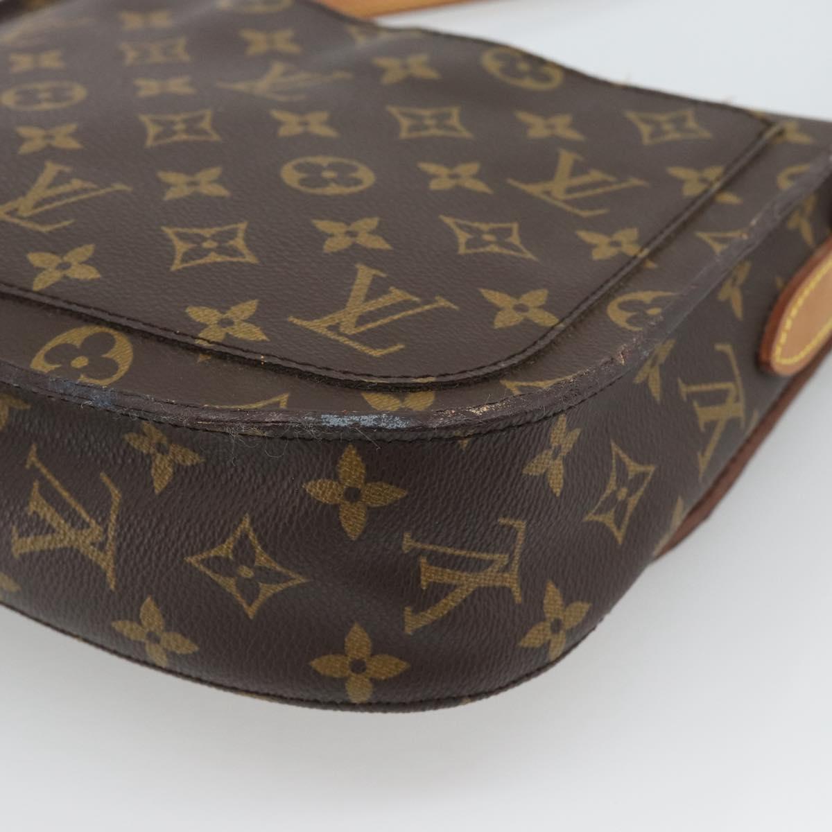 LOUIS VUITTON Monogram Saint Cloud GM Shoulder Bag M51242 LV Auth ep15495
