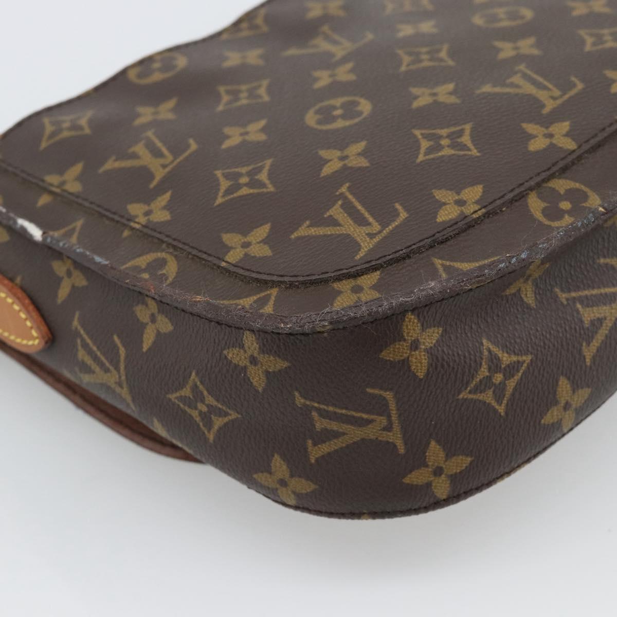 LOUIS VUITTON Monogram Saint Cloud GM Shoulder Bag M51242 LV Auth ep15495