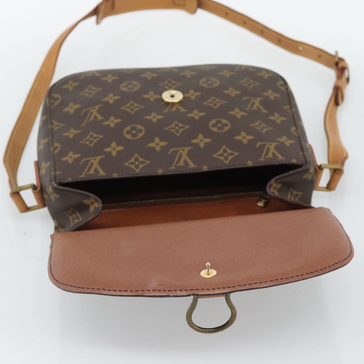 LOUIS VUITTON Monogram Saint Cloud GM Shoulder Bag M51242 LV Auth ep15495