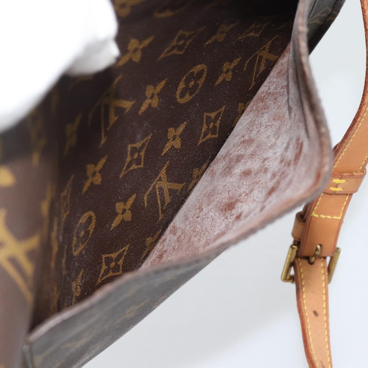 LOUIS VUITTON Monogram Saint Cloud GM Shoulder Bag M51242 LV Auth ep15495