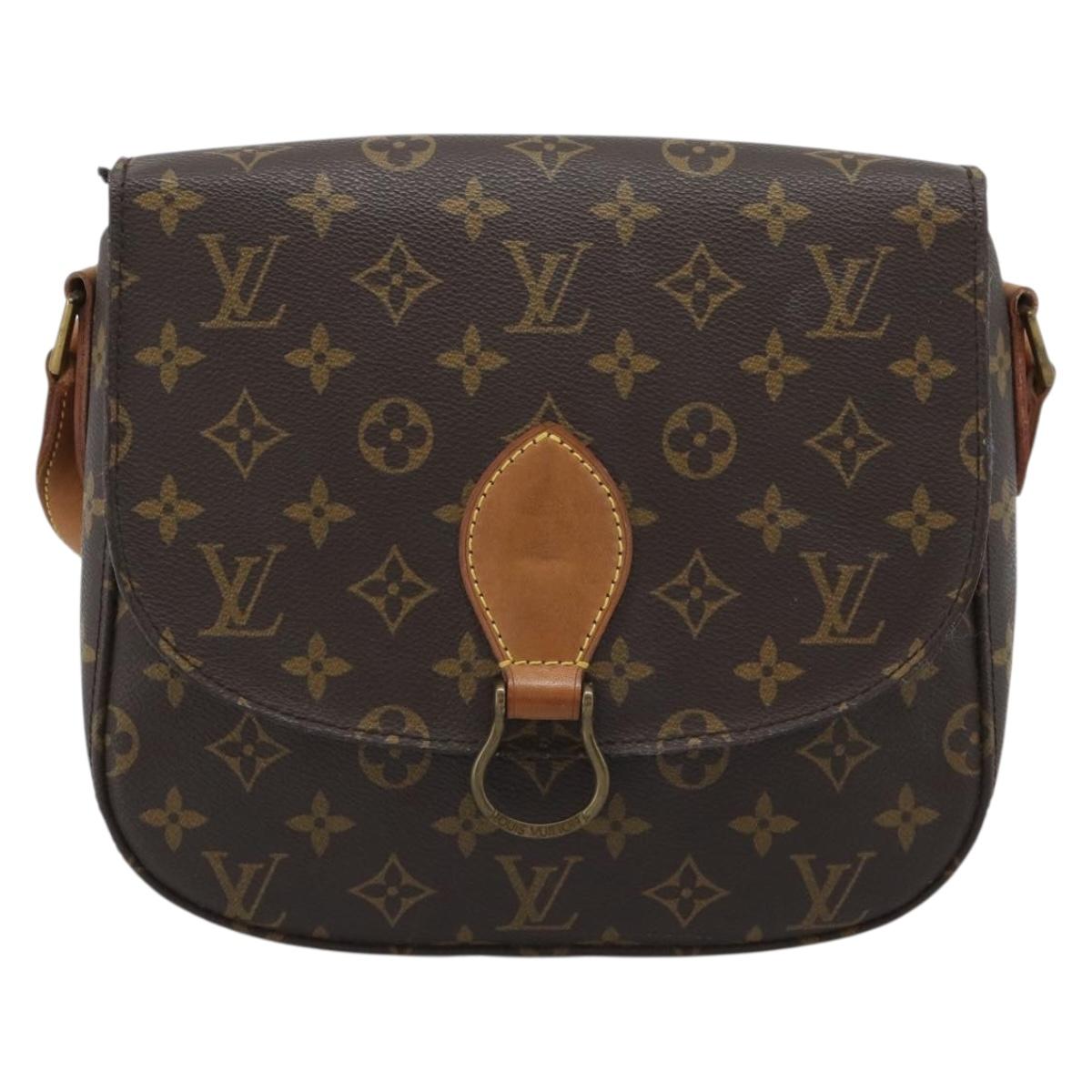 LOUIS VUITTON Monogram Saint Cloud GM Shoulder Bag M51242 LV Auth ep15495