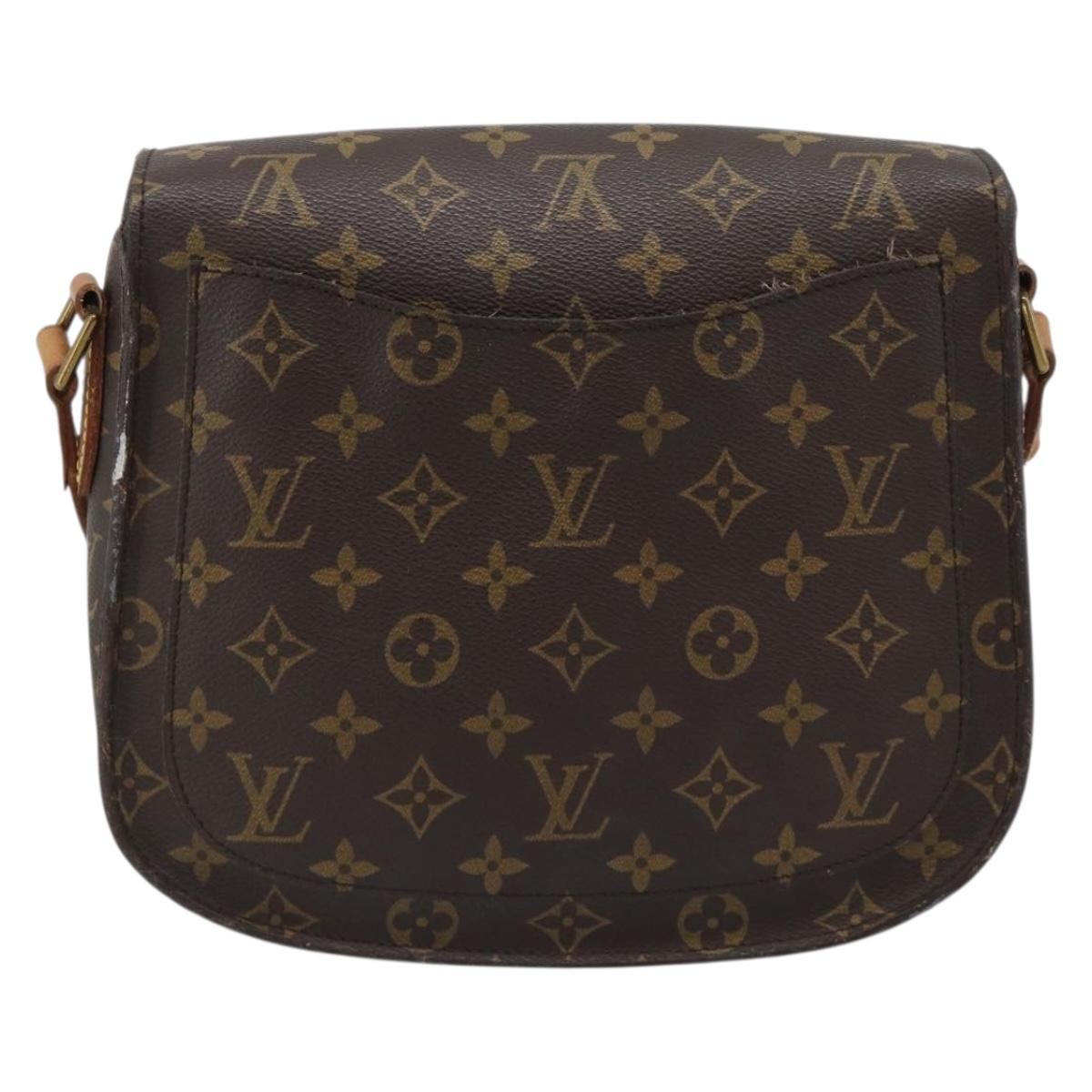 LOUIS VUITTON Monogram Saint Cloud GM Shoulder Bag M51242 LV Auth ep15495