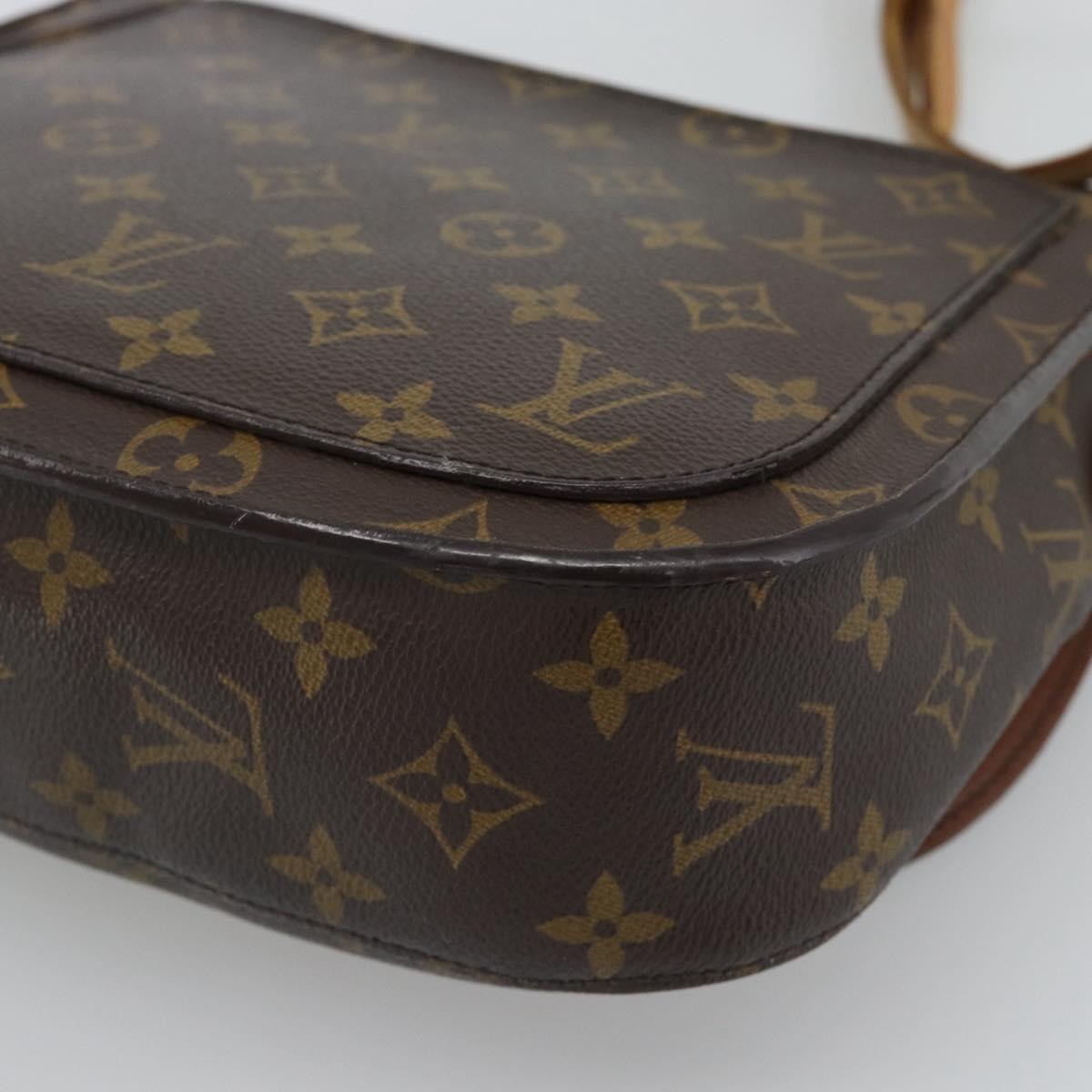 LOUIS VUITTON Monogram Saint Cloud GM Shoulder Bag M51242 LV Auth ep15497