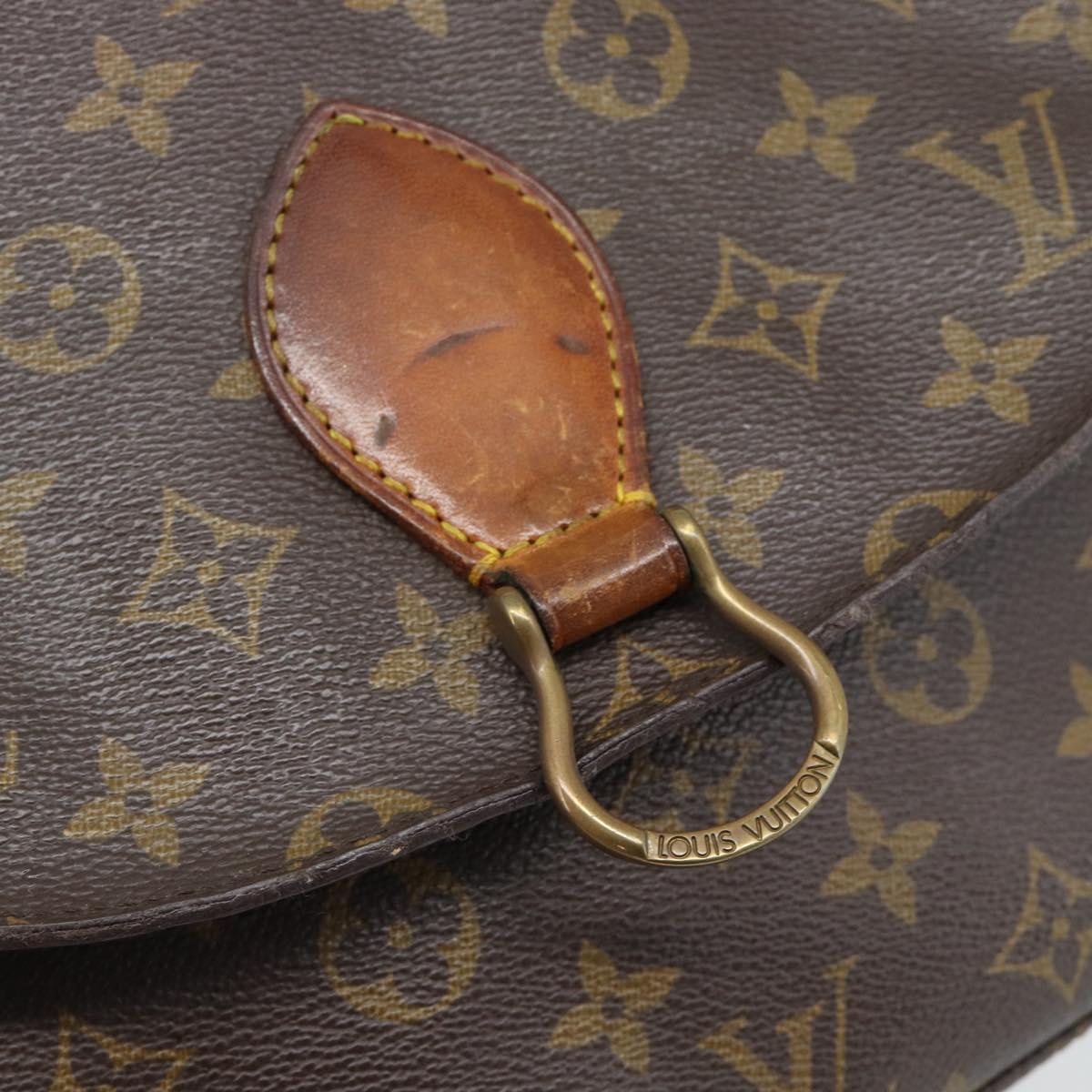 LOUIS VUITTON Monogram Saint Cloud GM Shoulder Bag M51242 LV Auth ep15497