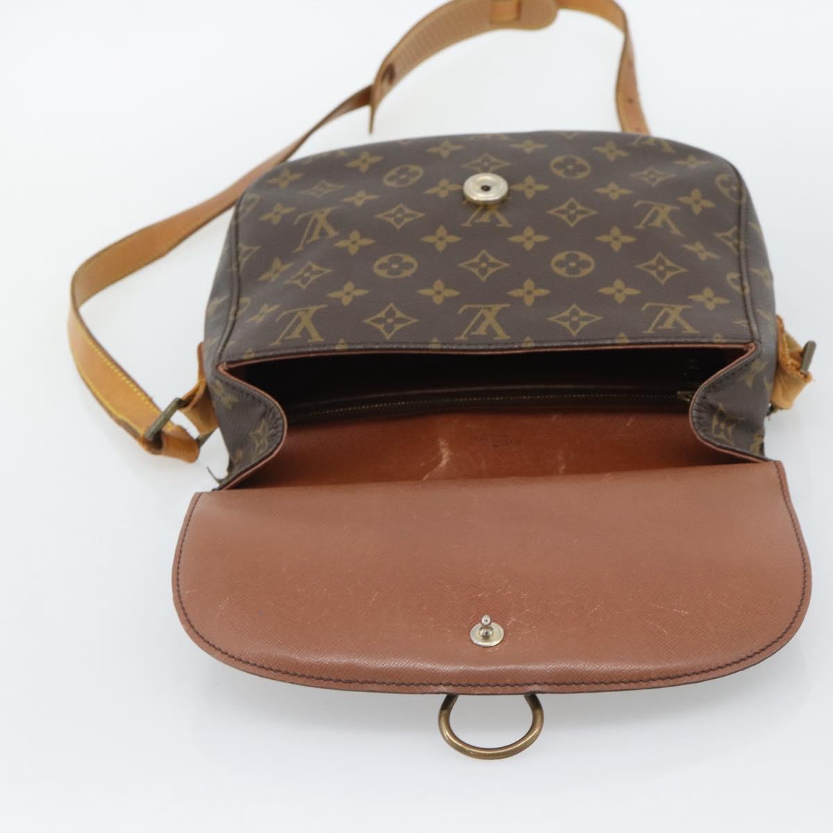 LOUIS VUITTON Monogram Saint Cloud GM Shoulder Bag M51242 LV Auth ep15497