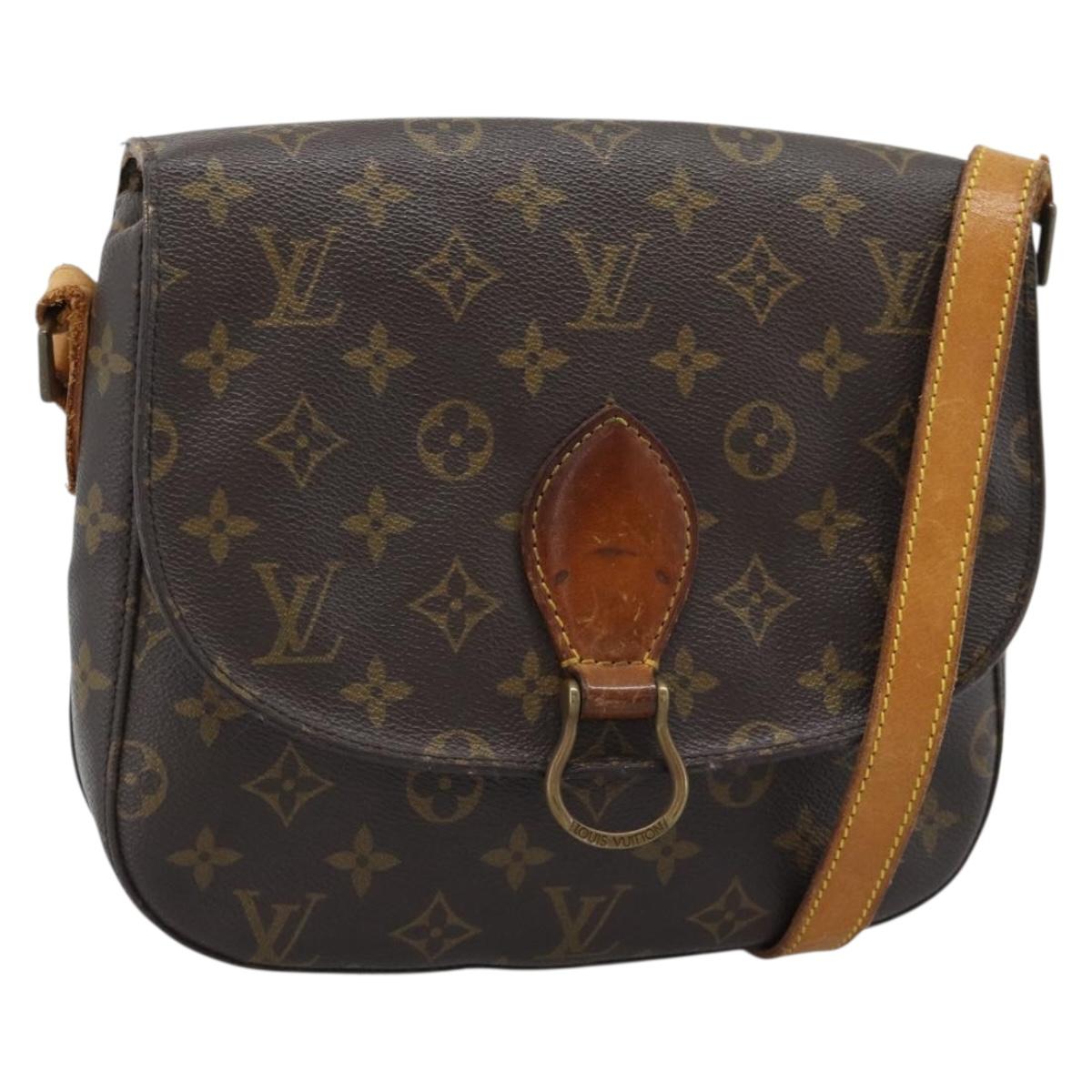 LOUIS VUITTON Monogram Saint Cloud GM Shoulder Bag M51242 LV Auth ep15497