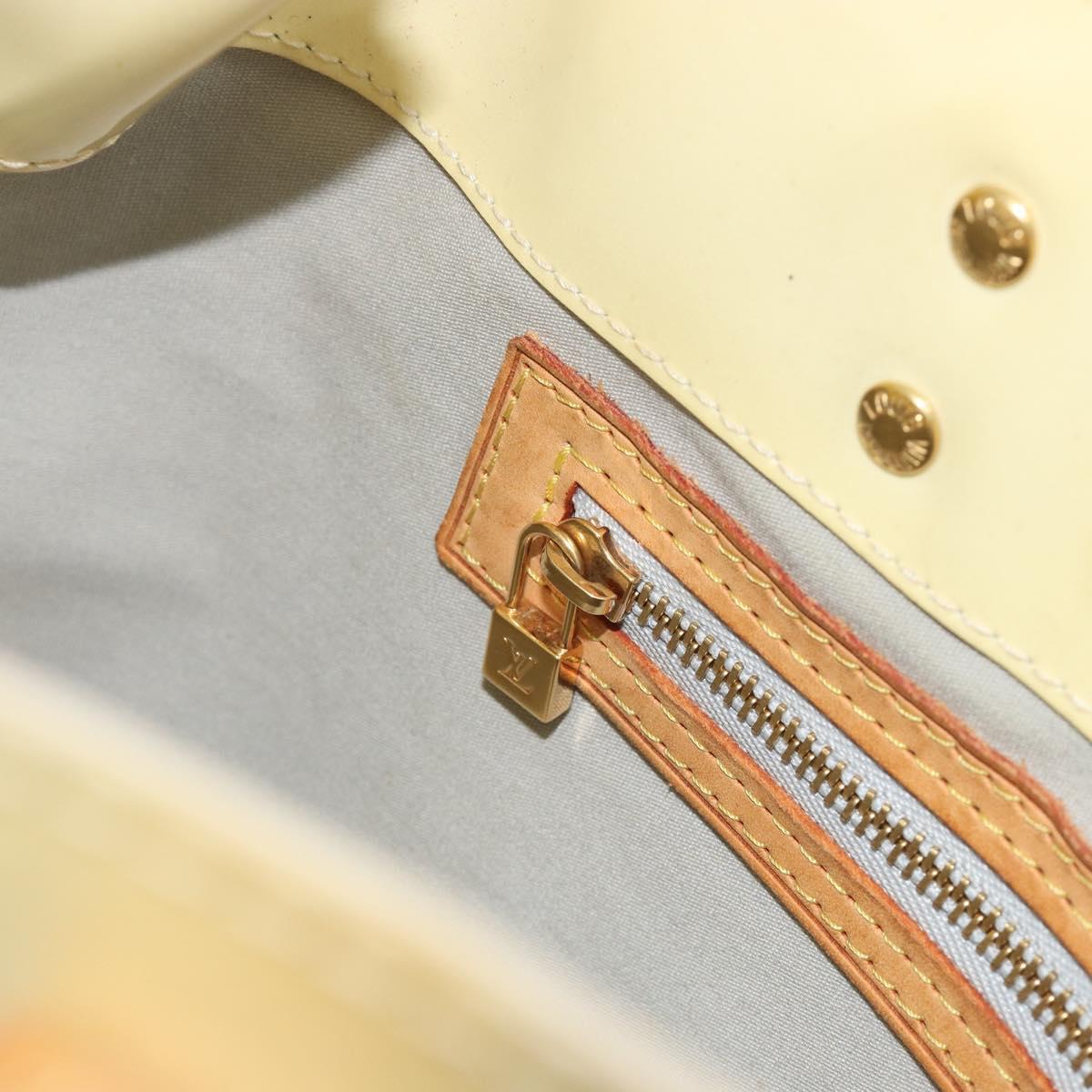 LOUIS VUITTON Monogram Vernis Reade PM Hand Bag Gris M91145 LV Auth ep15498