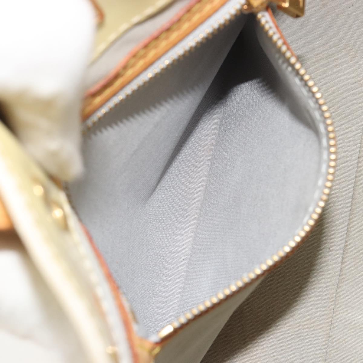 LOUIS VUITTON Monogram Vernis Reade PM Hand Bag Gris M91145 LV Auth ep15498