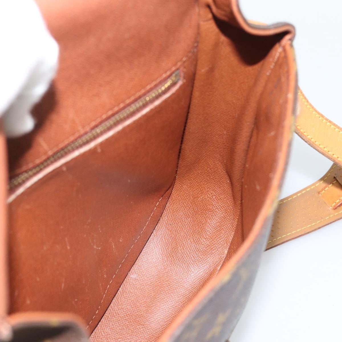 LOUIS VUITTON Monogram Saint Cloud GM Shoulder Bag M51242 LV Auth ep15499