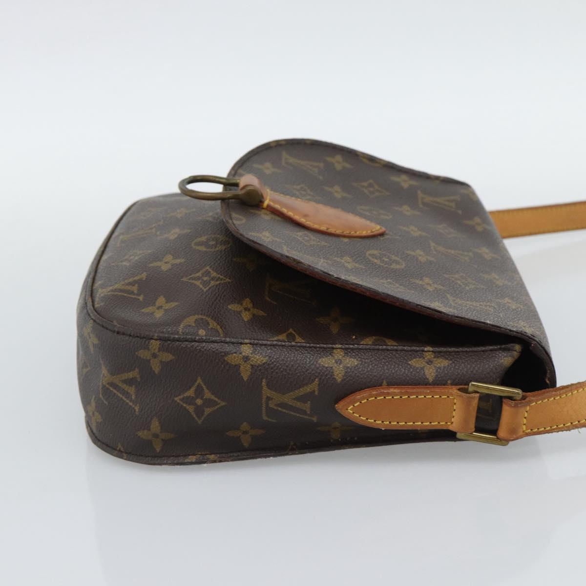 LOUIS VUITTON Monogram Saint Cloud GM Shoulder Bag M51242 LV Auth ep15499