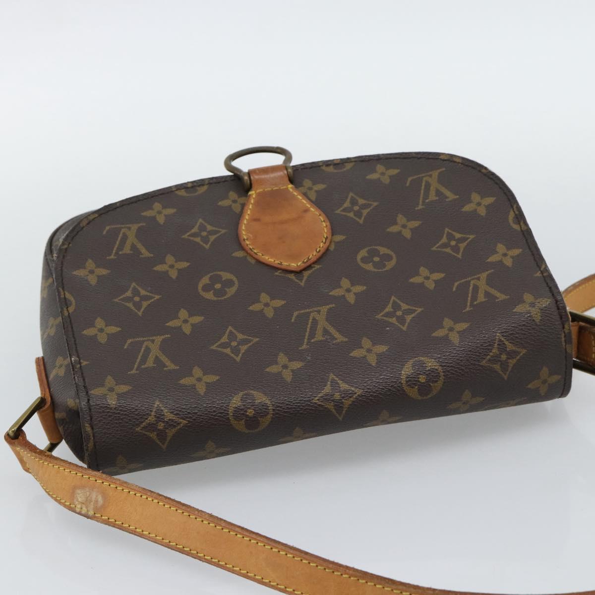 LOUIS VUITTON Monogram Saint Cloud GM Shoulder Bag M51242 LV Auth ep15499