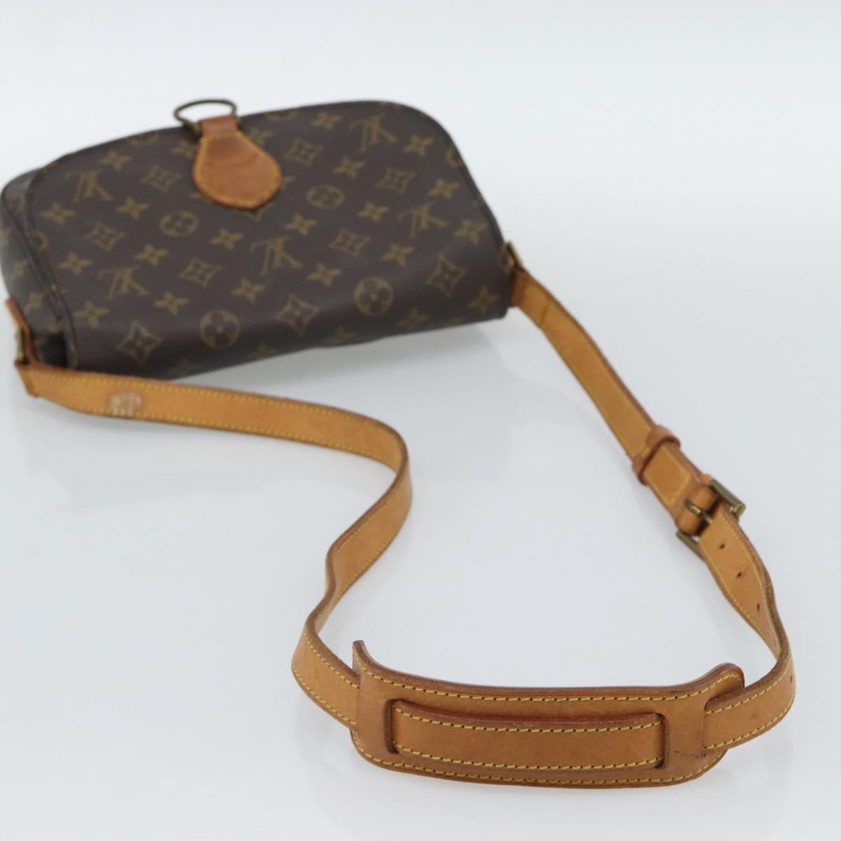LOUIS VUITTON Monogram Saint Cloud GM Shoulder Bag M51242 LV Auth ep15499
