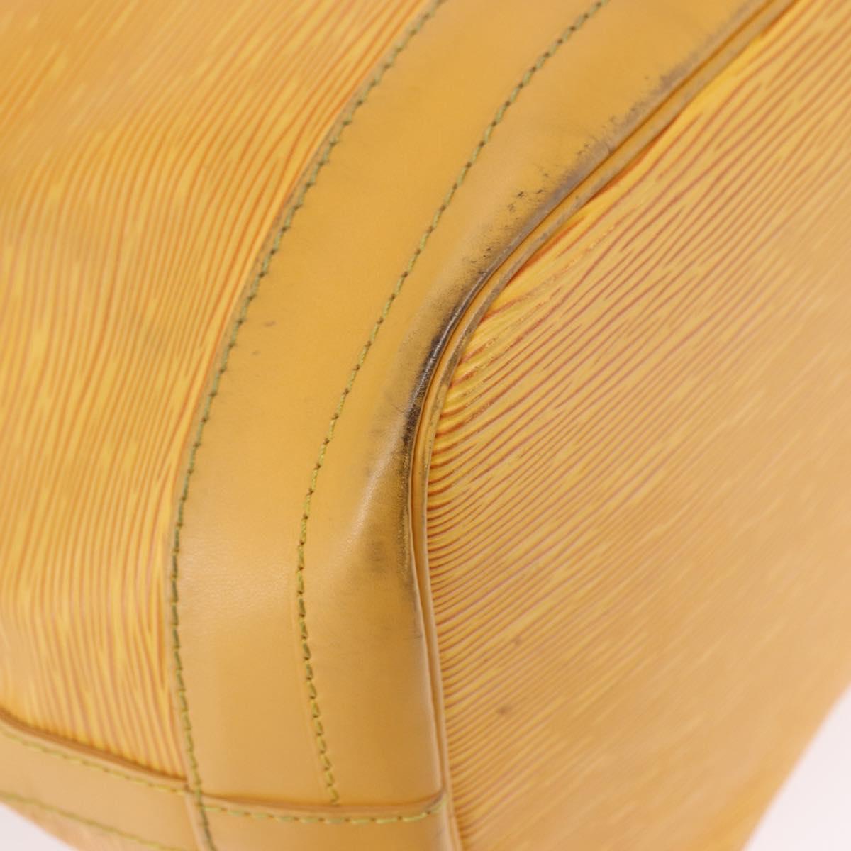 LOUIS VUITTON Epi Noe Shoulder Bag Tassili Yellow M44009 LV Auth ep15502