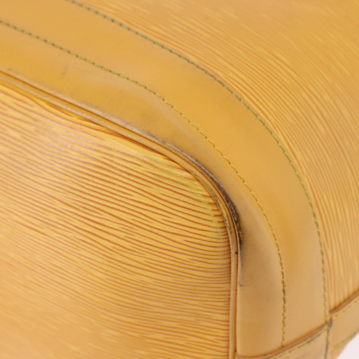 LOUIS VUITTON Epi Noe Shoulder Bag Tassili Yellow M44009 LV Auth ep15502