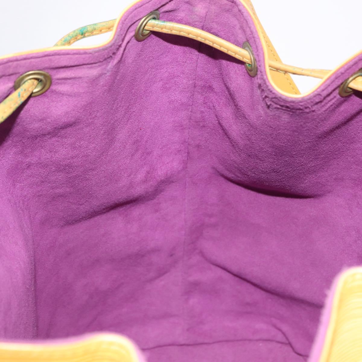 LOUIS VUITTON Epi Noe Shoulder Bag Tassili Yellow M44009 LV Auth ep15502
