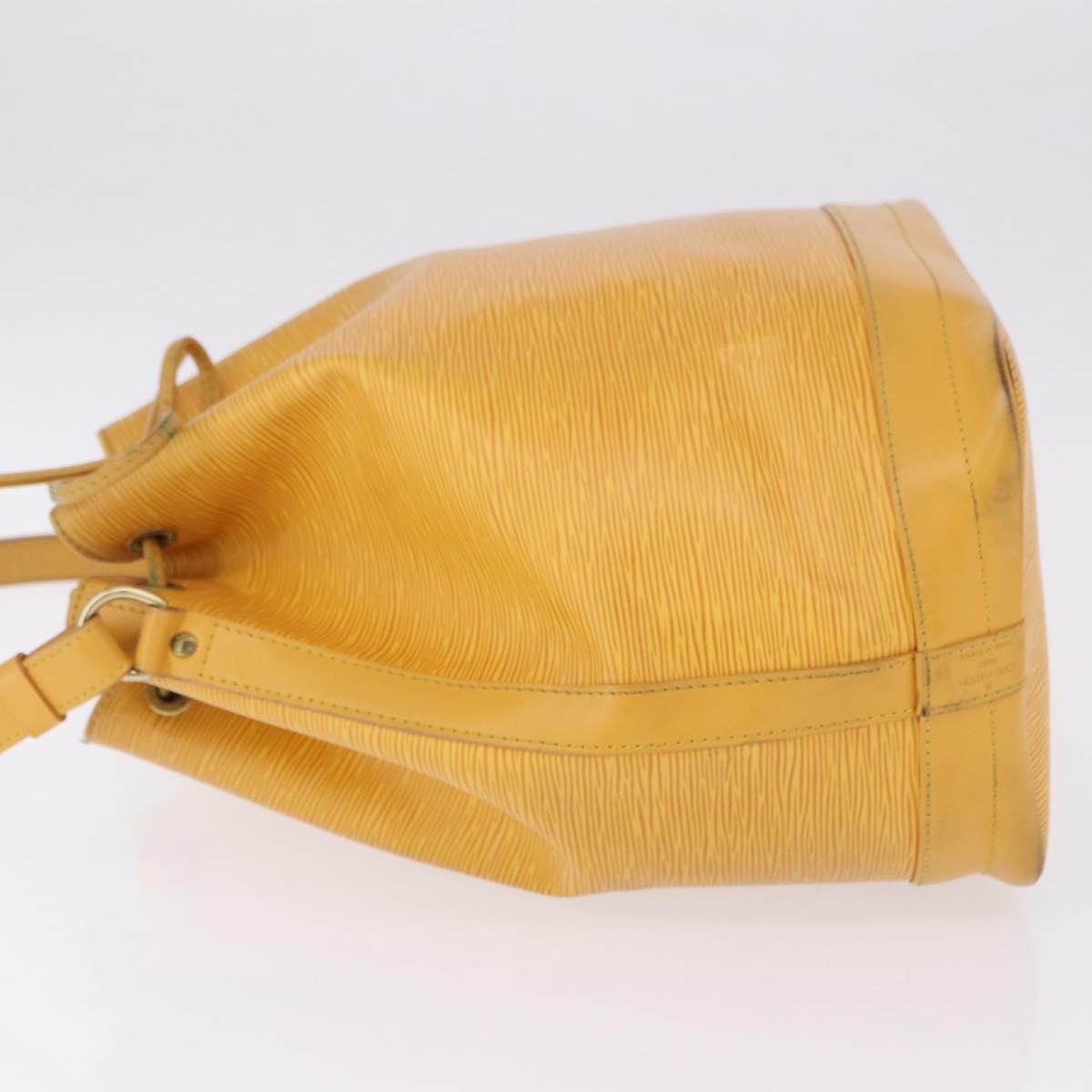 LOUIS VUITTON Epi Noe Shoulder Bag Tassili Yellow M44009 LV Auth ep15502