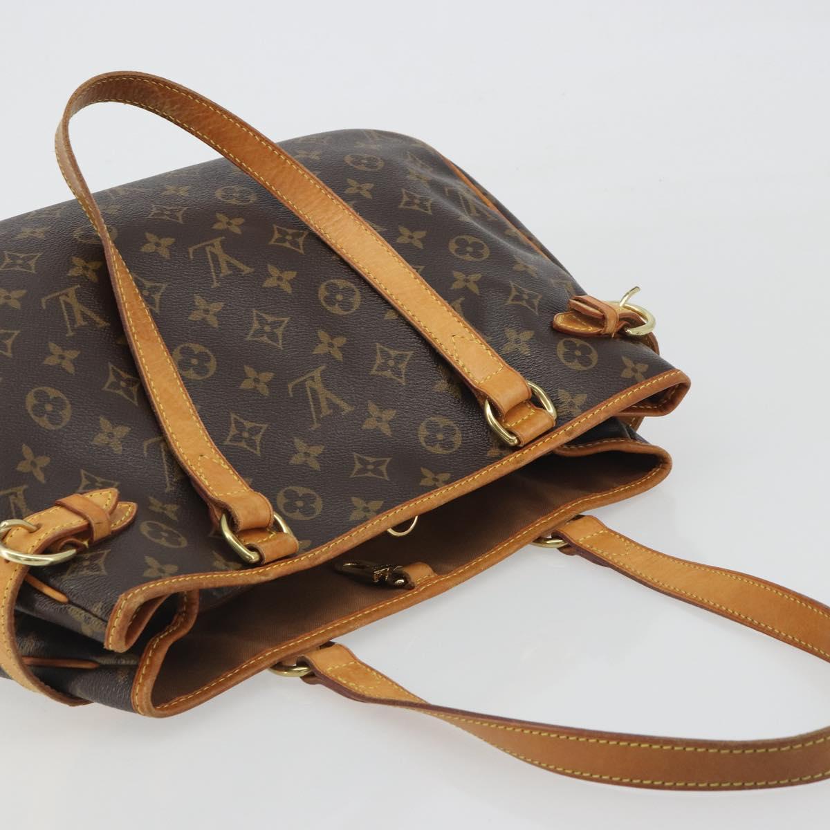 LOUIS VUITTON Monogram Batignolles Horizontal Tote Bag M51154 LV Auth ep15505