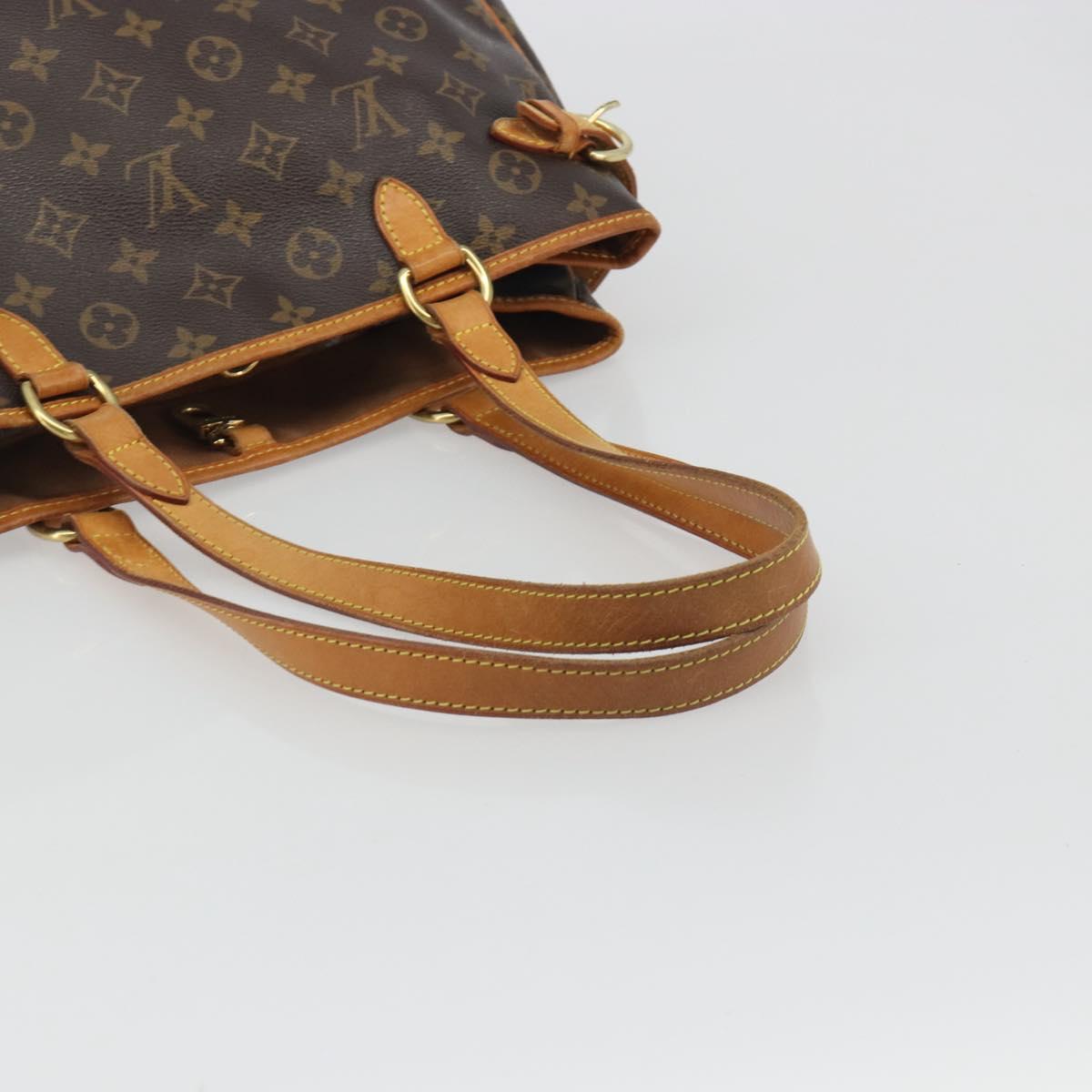 LOUIS VUITTON Monogram Batignolles Horizontal Tote Bag M51154 LV Auth ep15505