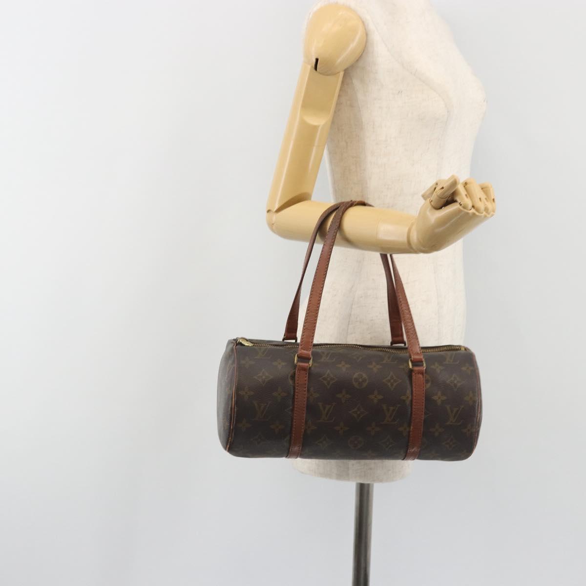 LOUIS VUITTON Monogram Papillon 30 Hand Bag M51365 LV Auth ep15509