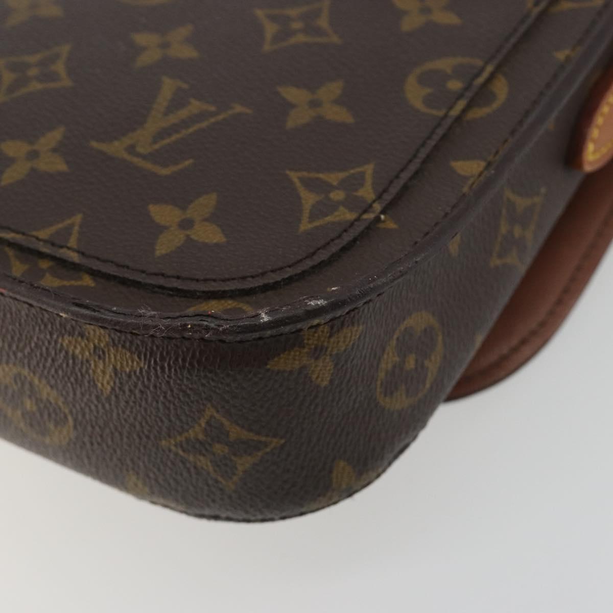 LOUIS VUITTON Monogram Saint Cloud MM Shoulder Bag M51243 LV Auth ep15513A