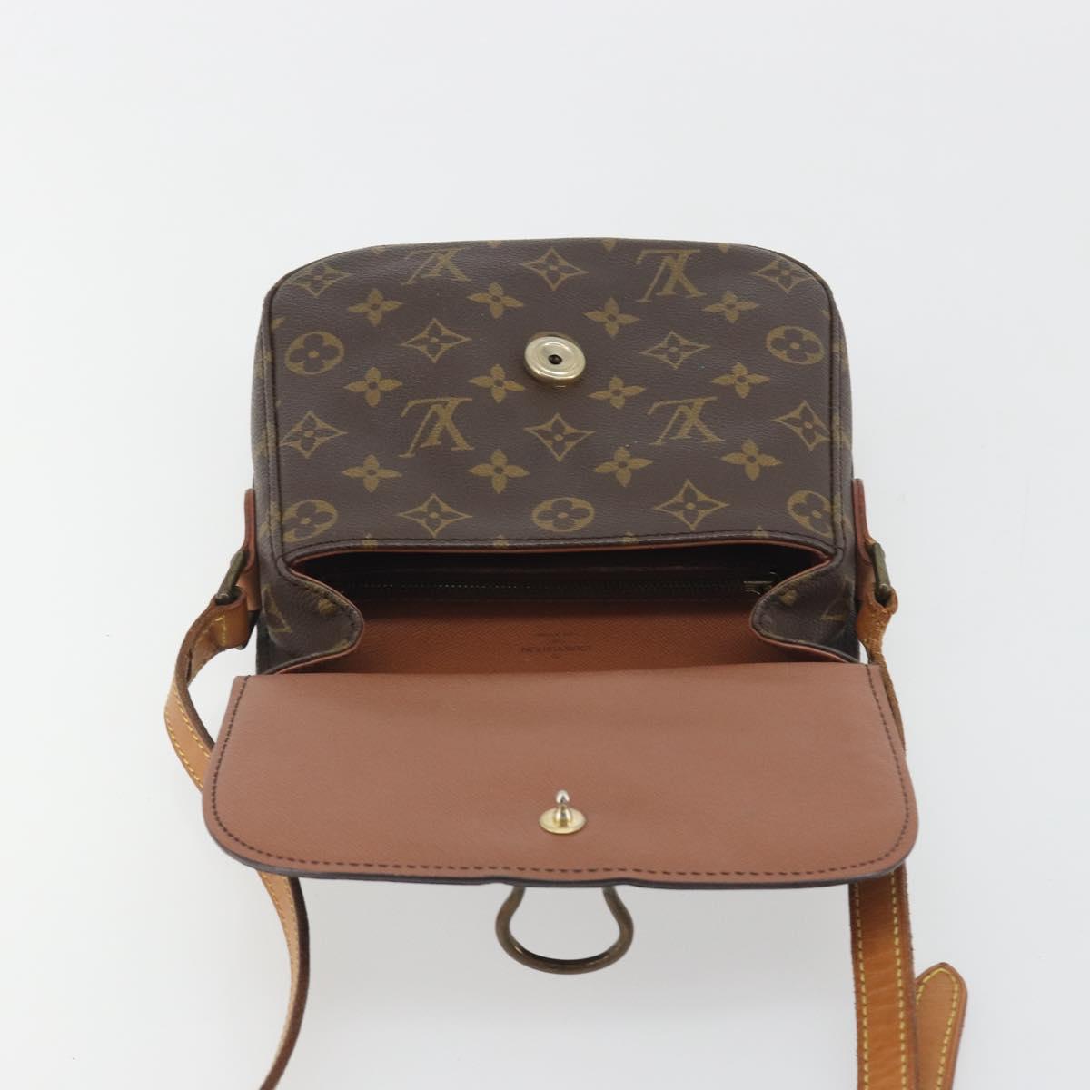LOUIS VUITTON Monogram Saint Cloud MM Shoulder Bag M51243 LV Auth ep15513A
