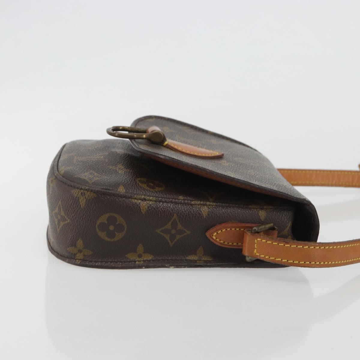 LOUIS VUITTON Monogram Saint Cloud MM Shoulder Bag M51243 LV Auth ep15513A