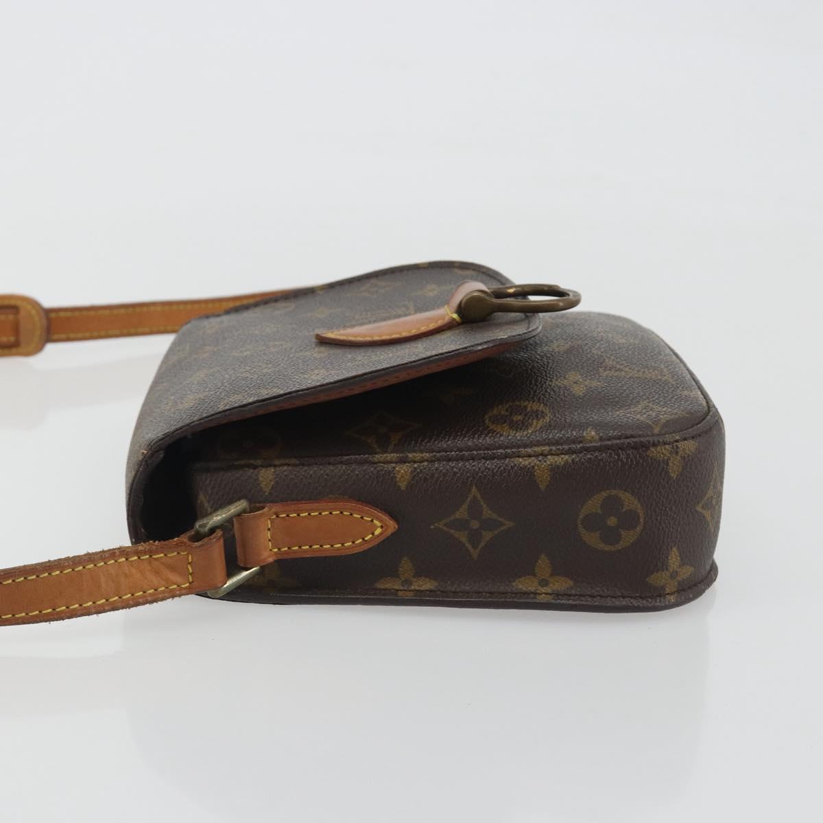 LOUIS VUITTON Monogram Saint Cloud MM Shoulder Bag M51243 LV Auth ep15513A