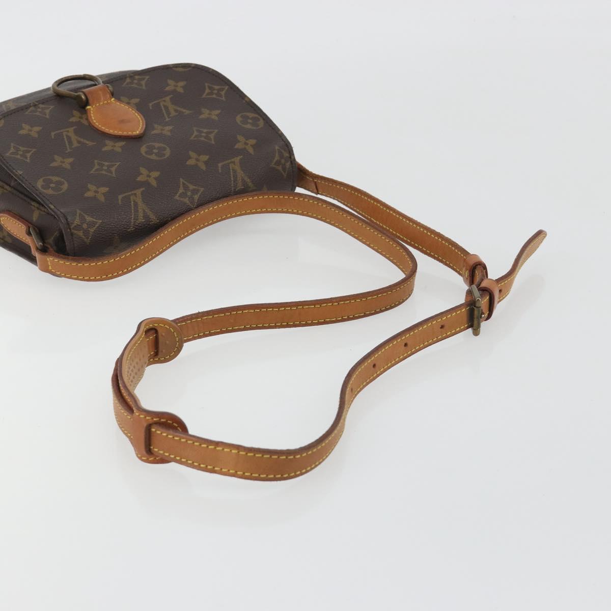 LOUIS VUITTON Monogram Saint Cloud MM Shoulder Bag M51243 LV Auth ep15513A