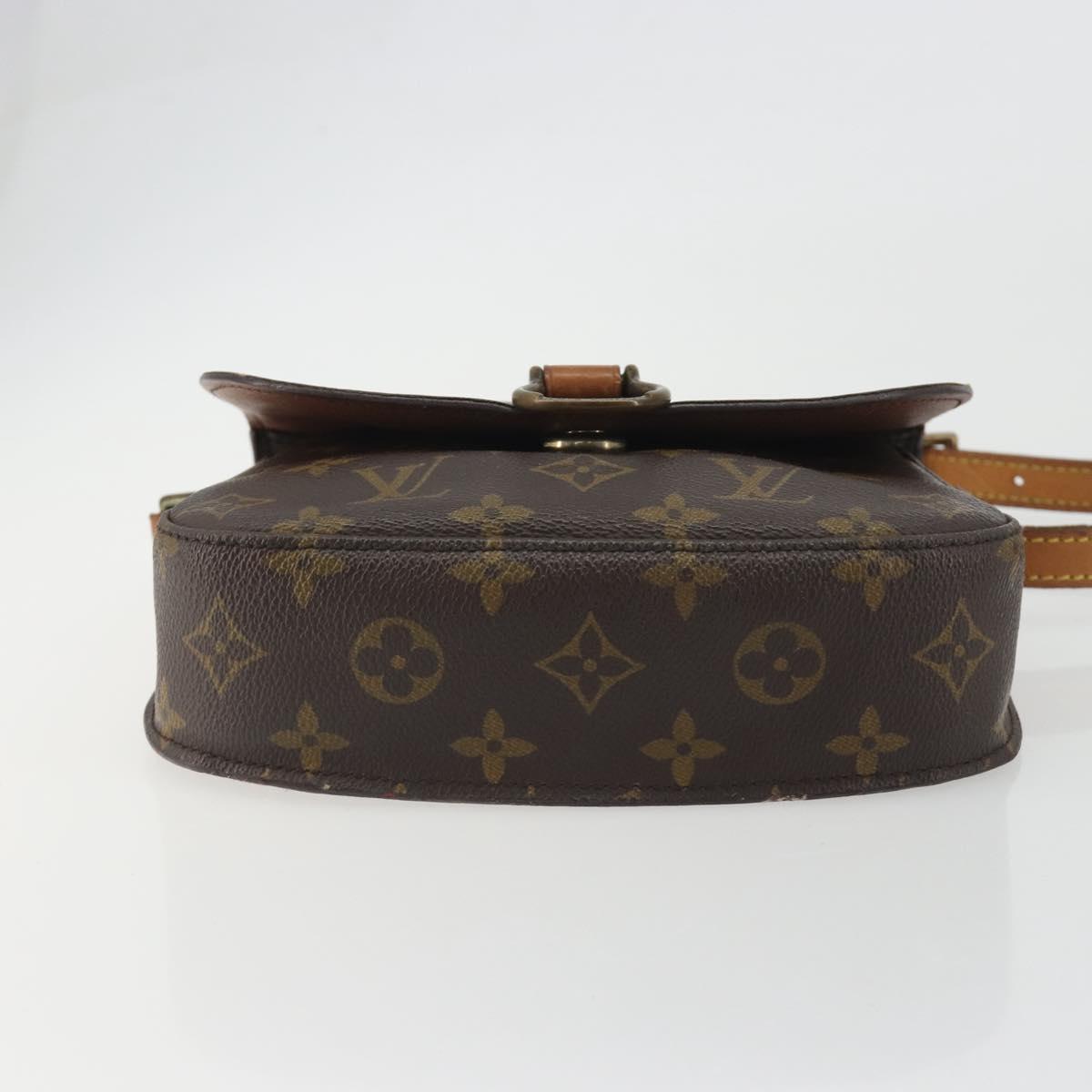 LOUIS VUITTON Monogram Saint Cloud MM Shoulder Bag M51243 LV Auth ep15513A