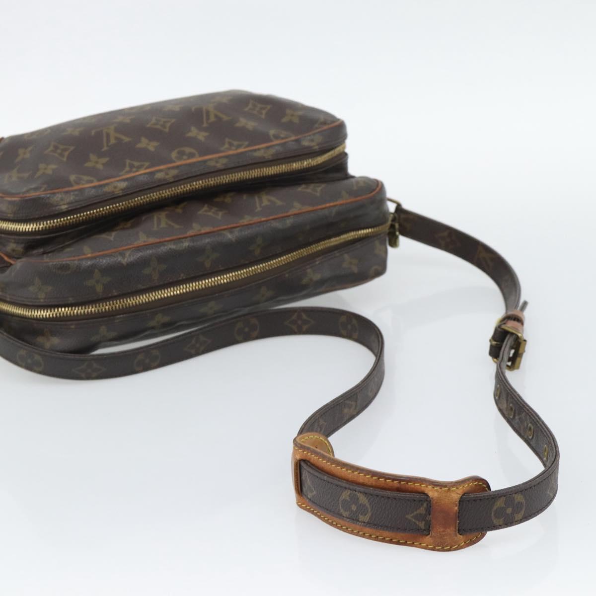 LOUIS VUITTON Monogram Nile Shoulder Bag M45244 LV Auth ep15514