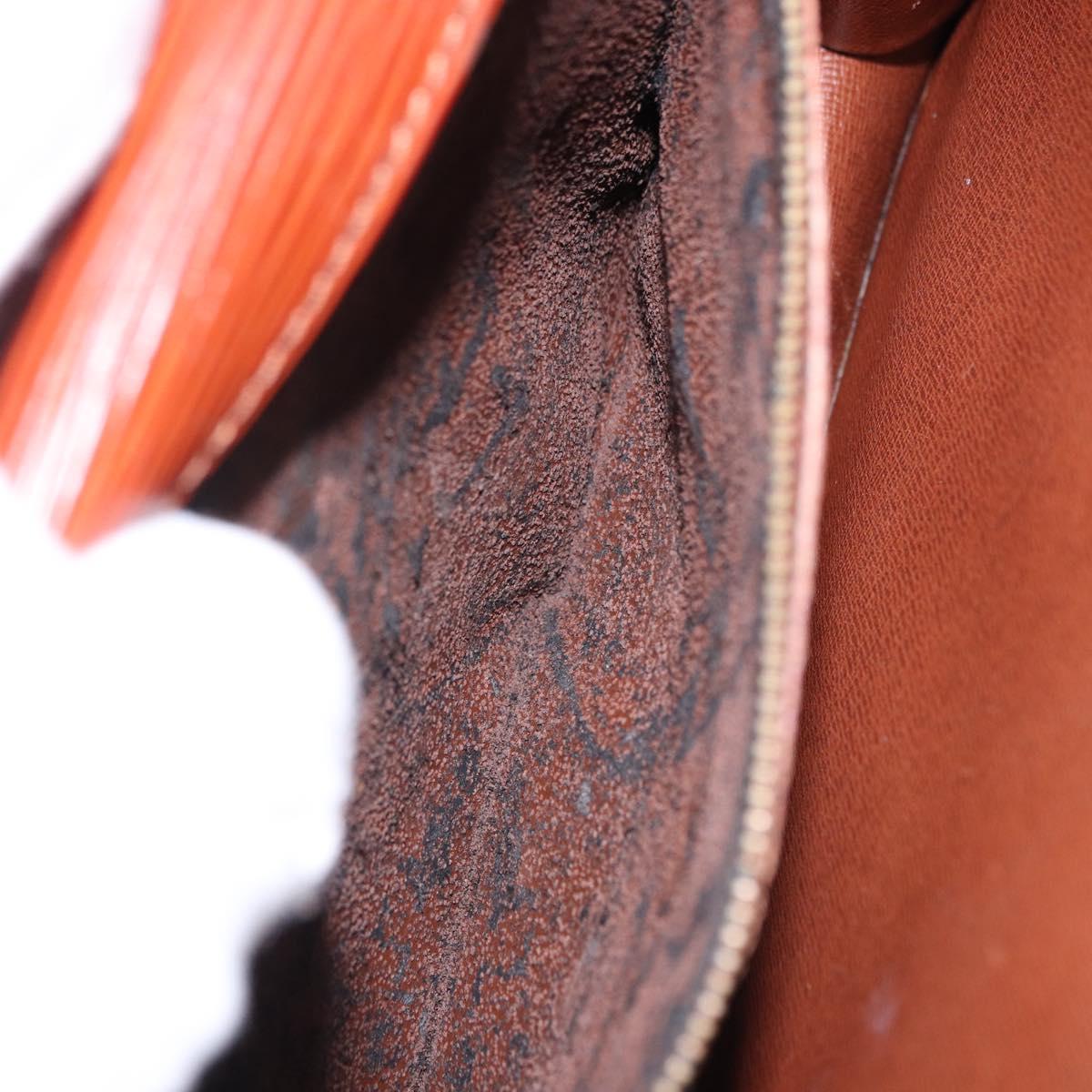 LOUIS VUITTON Epi Monceau 28 Hand Bag Brown M52123 LV Auth ep15520