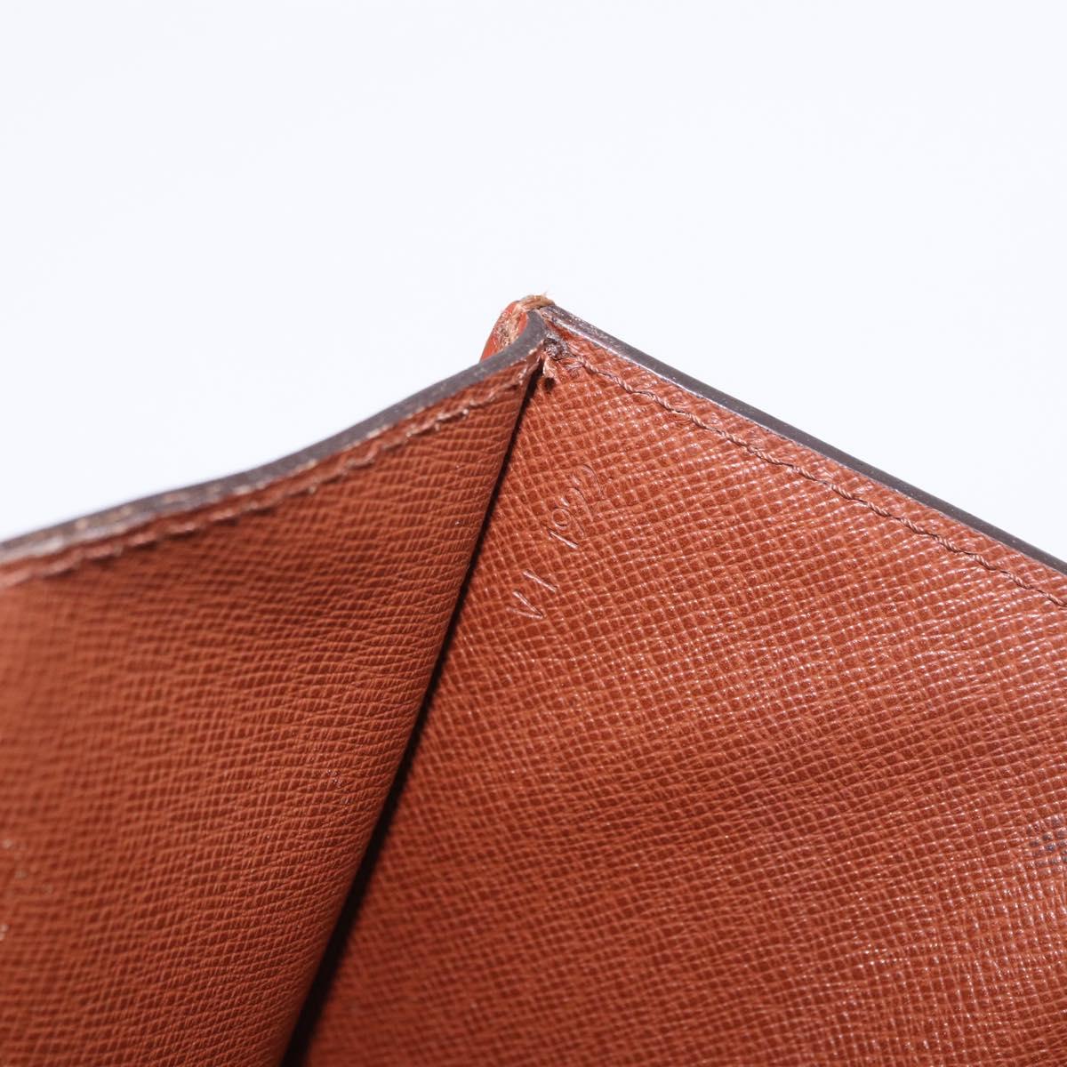 LOUIS VUITTON Epi Monceau 28 Hand Bag Brown M52123 LV Auth ep15520