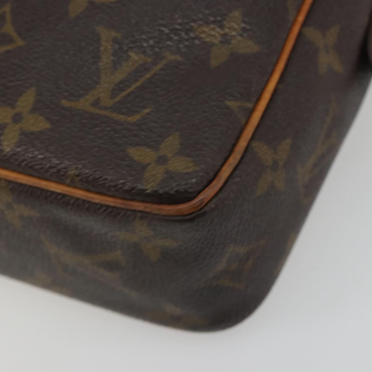 LOUIS VUITTON Monogram Compiegne 23 Clutch Bag M51847 LV Auth ep15523
