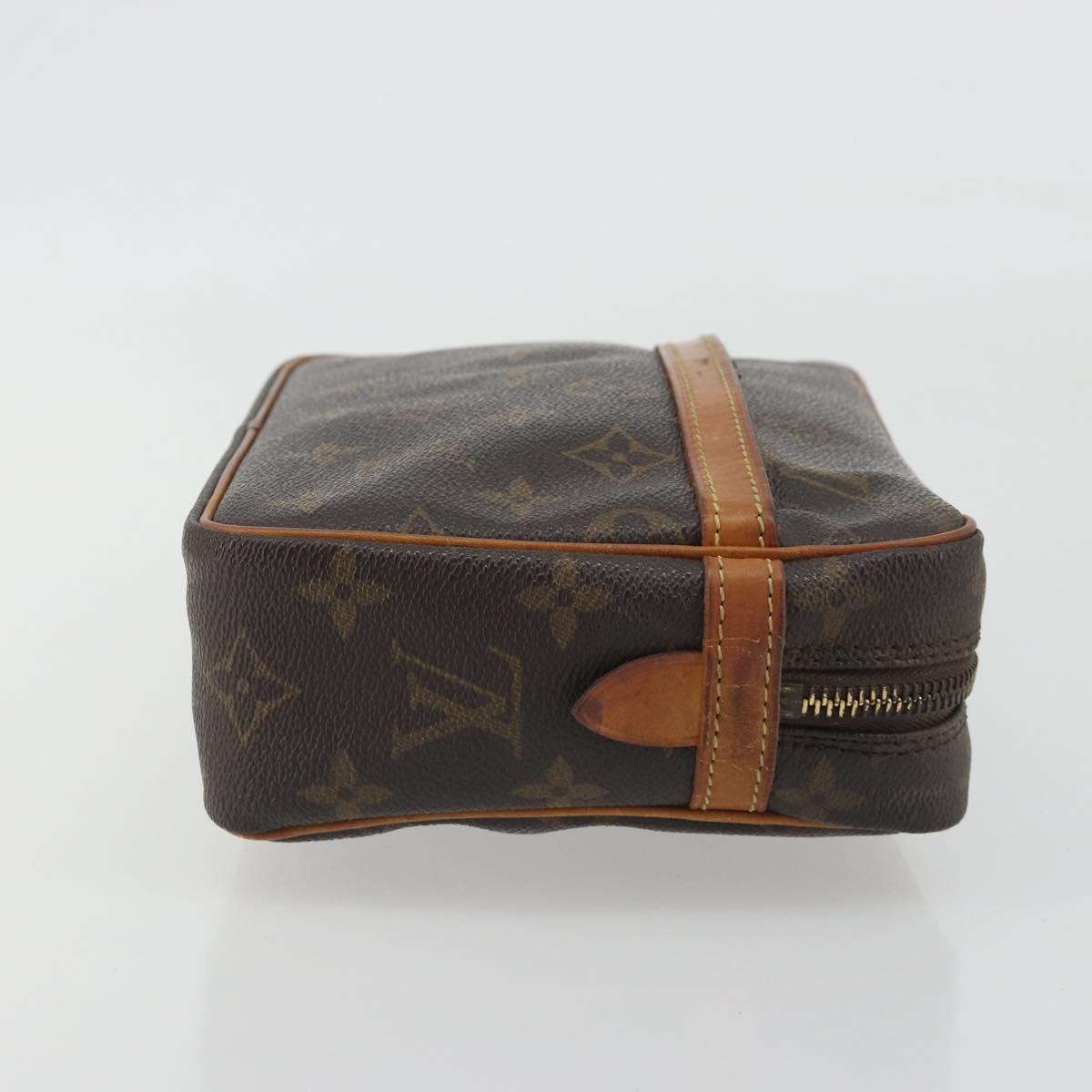 LOUIS VUITTON Monogram Compiegne 23 Clutch Bag M51847 LV Auth ep15523