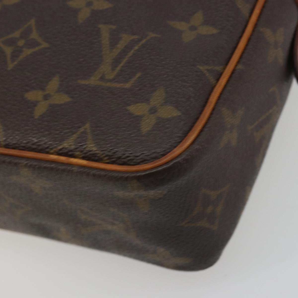 LOUIS VUITTON Monogram Compiegne 23 Clutch Bag M51847 LV Auth ep15523