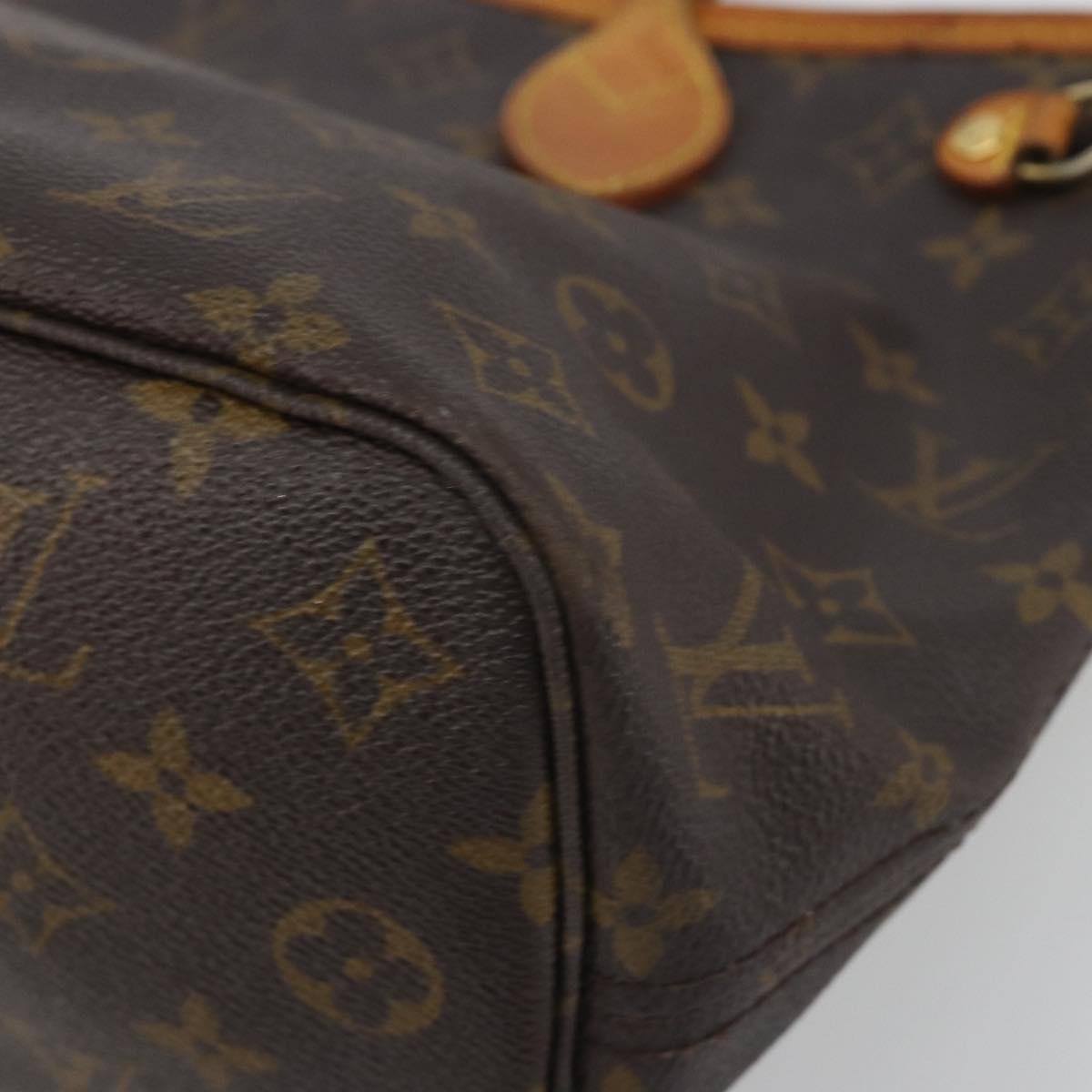 LOUIS VUITTON Monogram Neverfull PM Tote Bag M40155 LV Auth ep15524