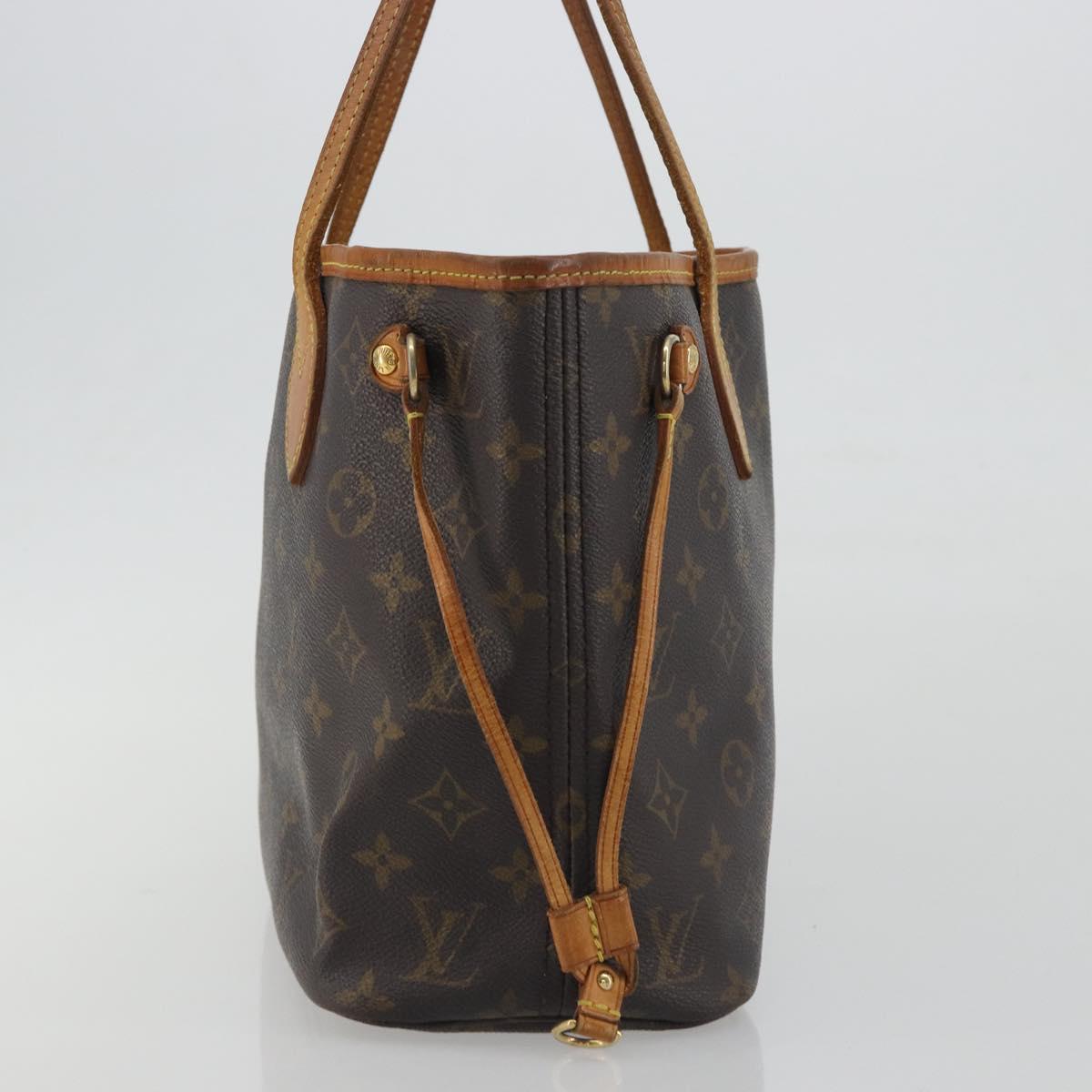 LOUIS VUITTON Monogram Neverfull PM Tote Bag M40155 LV Auth ep15524