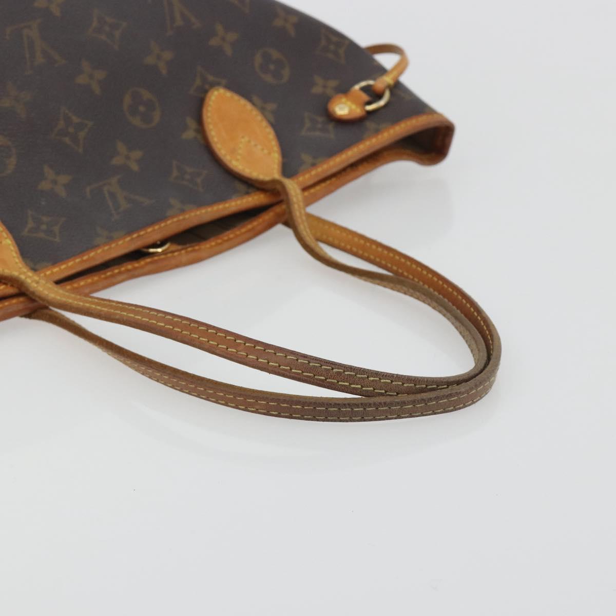 LOUIS VUITTON Monogram Neverfull PM Tote Bag M40155 LV Auth ep15524